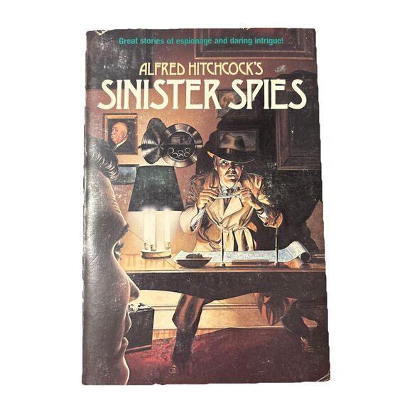 Other - Alfred Hitchcock's Sinister Spies Short Stories 1st PB Edition Random House 1982